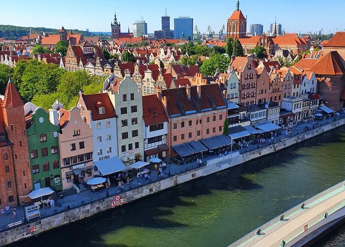 Апартаменты Mieszkanie Z Widokiem Na Motlawe Iv Гданьск